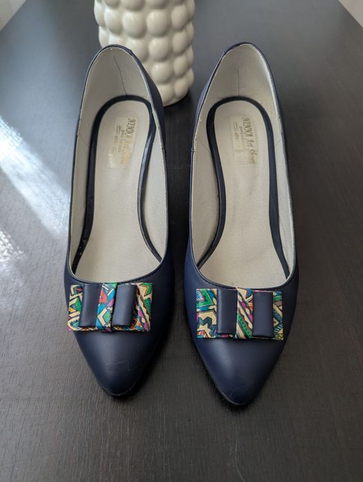 Pantofi piele naturala