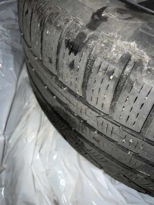 Jante BMW style 631 5x112 cu cauciucuri de iarna Pirelli 225/55/R17