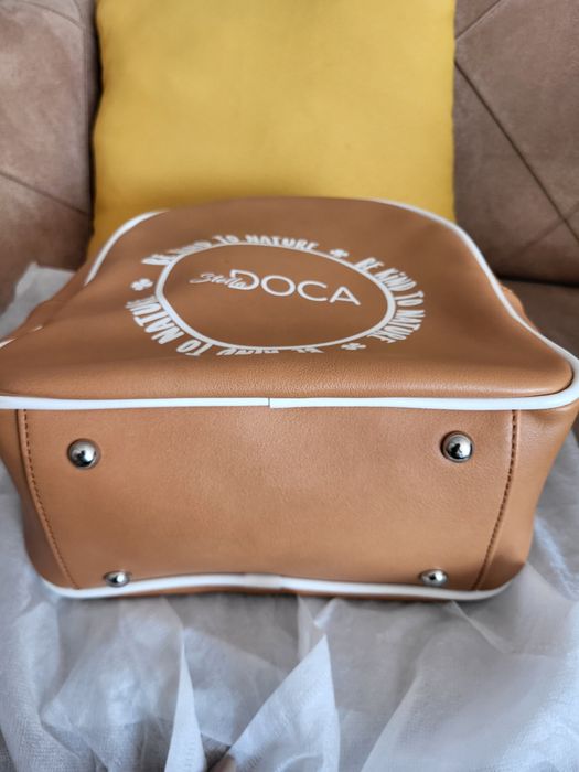 Раница DOCA в цвят камел