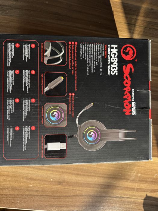 геймрски слушалки Marvo Scorpion HG8935!