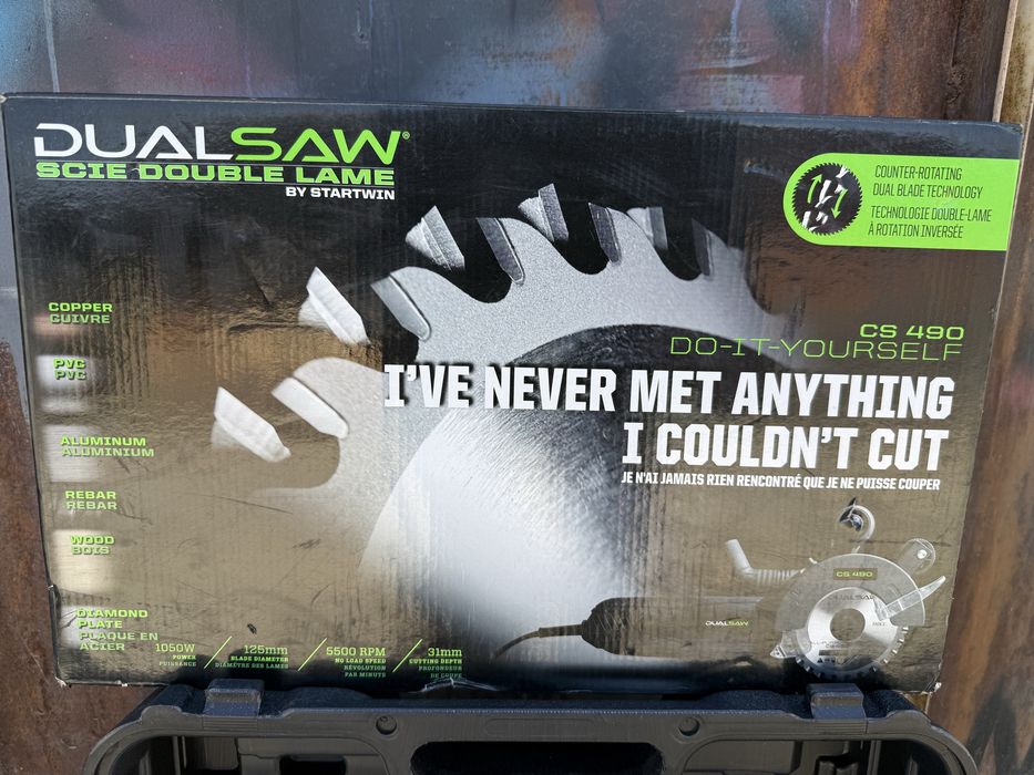 * Dualsaw гибриная универсальная болгарка с 2-мя пилами из США