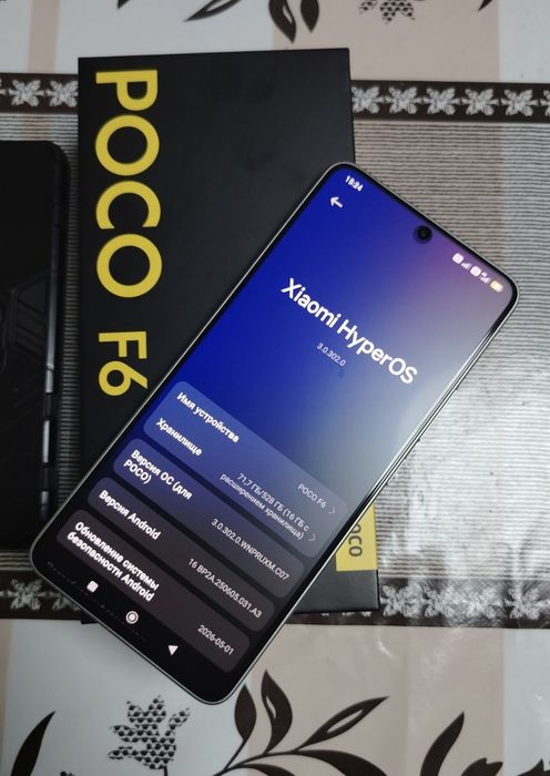 Новый Poco F 6  12+12/512 память. Игравой  Обмен