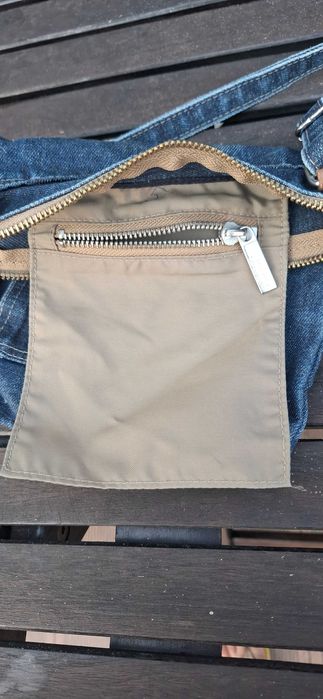 Малка дънкова чанта Benetton