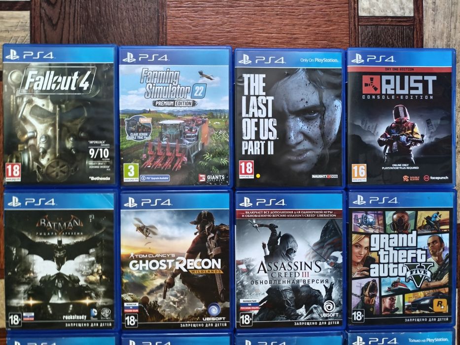 Игры для PS4, PS5, PS VR. Цены в описании