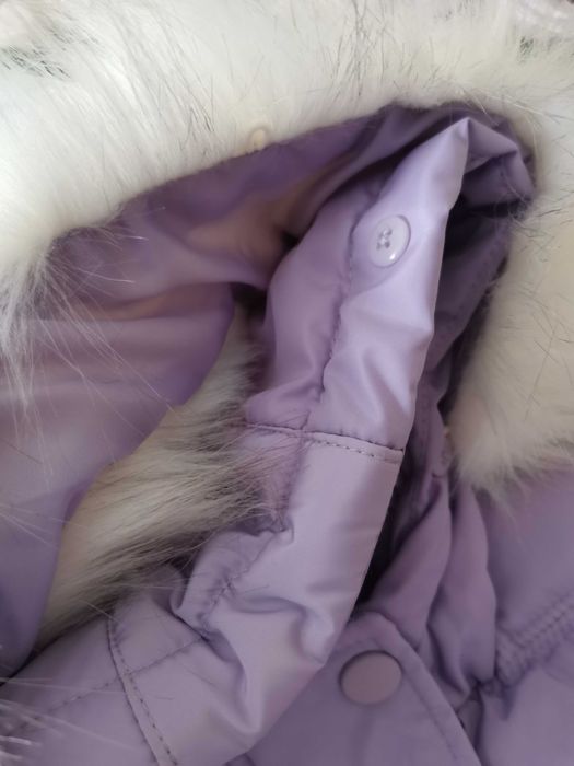 Зимно яке за момиченце 86 размер