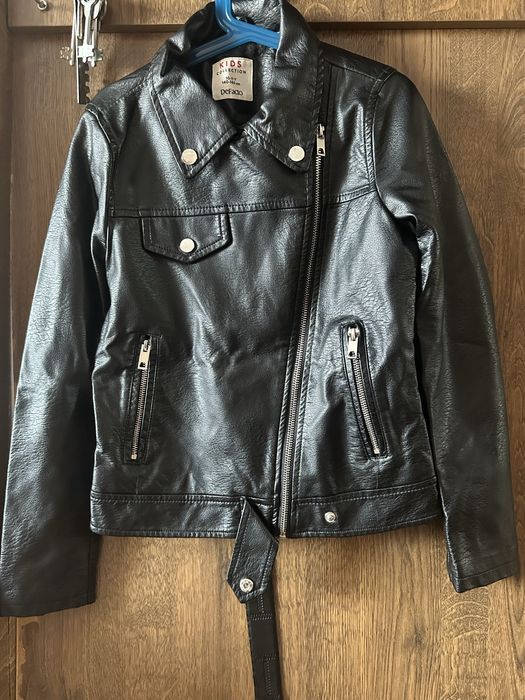 кожанная куртка детская