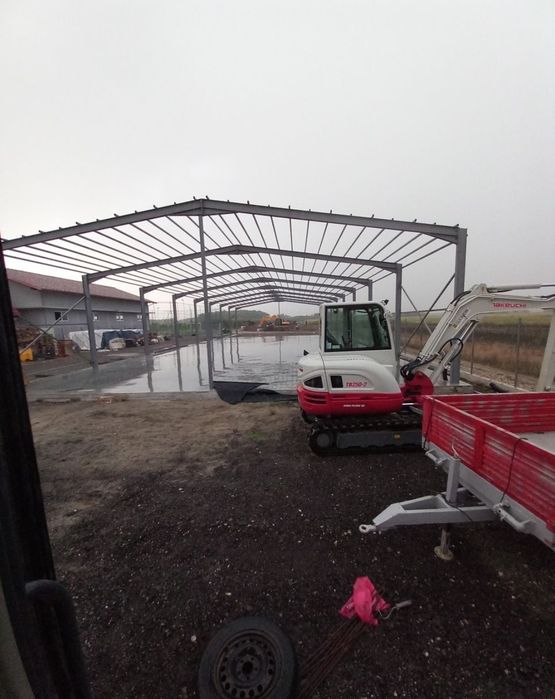 Vand hala structura metalică cu montaj sau fara