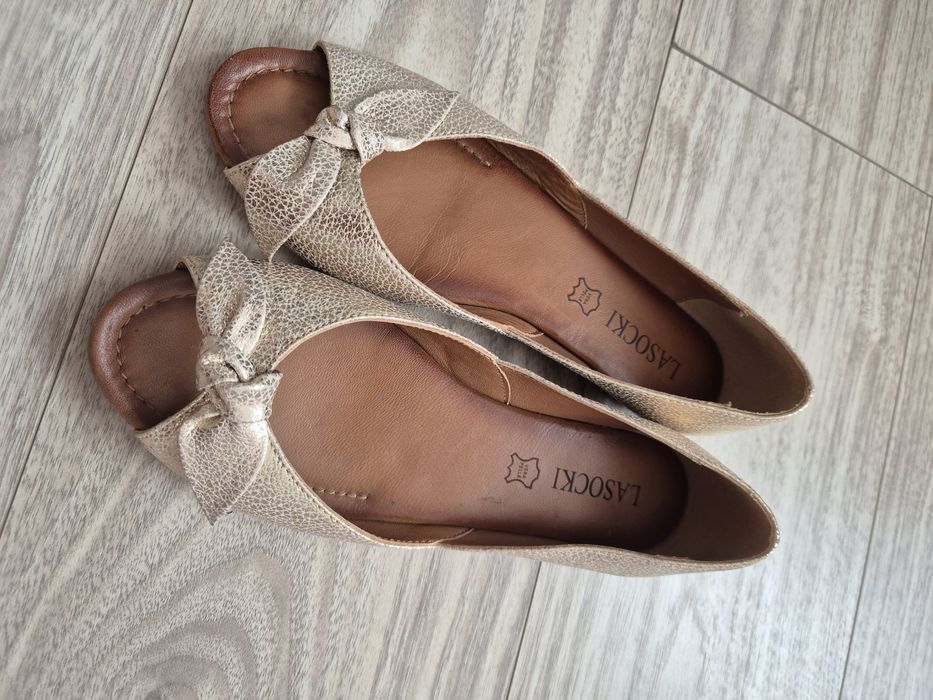 Balerini piele,Lasoki,marimea 36