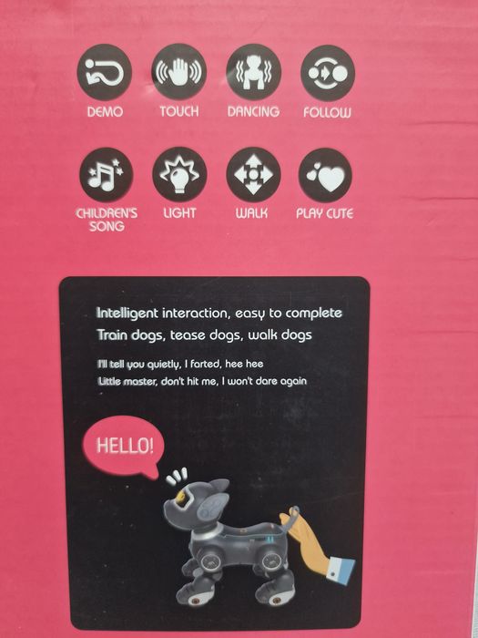 Caine Jucarie RoboDog Intellect voice stunt dog 2