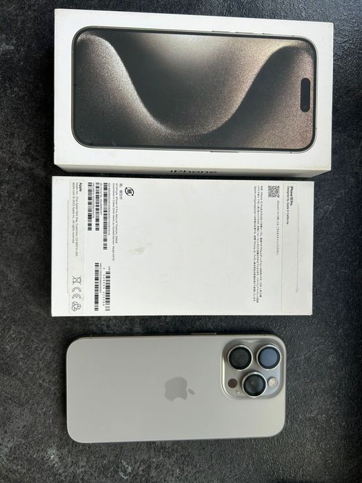Iphone 15 pro Natural Titanium 256 GB