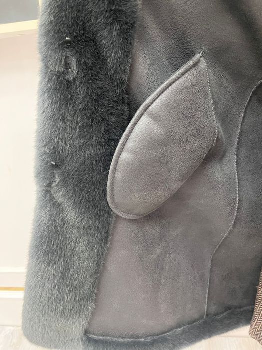 НОВАЯ стильная эко шуба