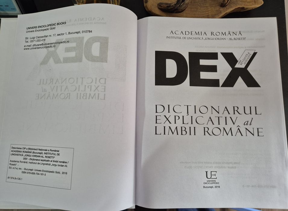 Vand dicționar  explicativ al limbii române Dex