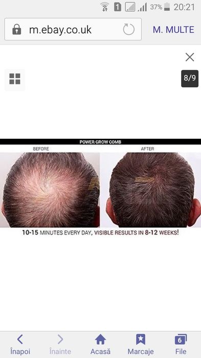 Perie Laser Power Grow Comb