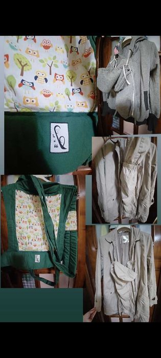 Marsupiu bebe, hanorac, palton