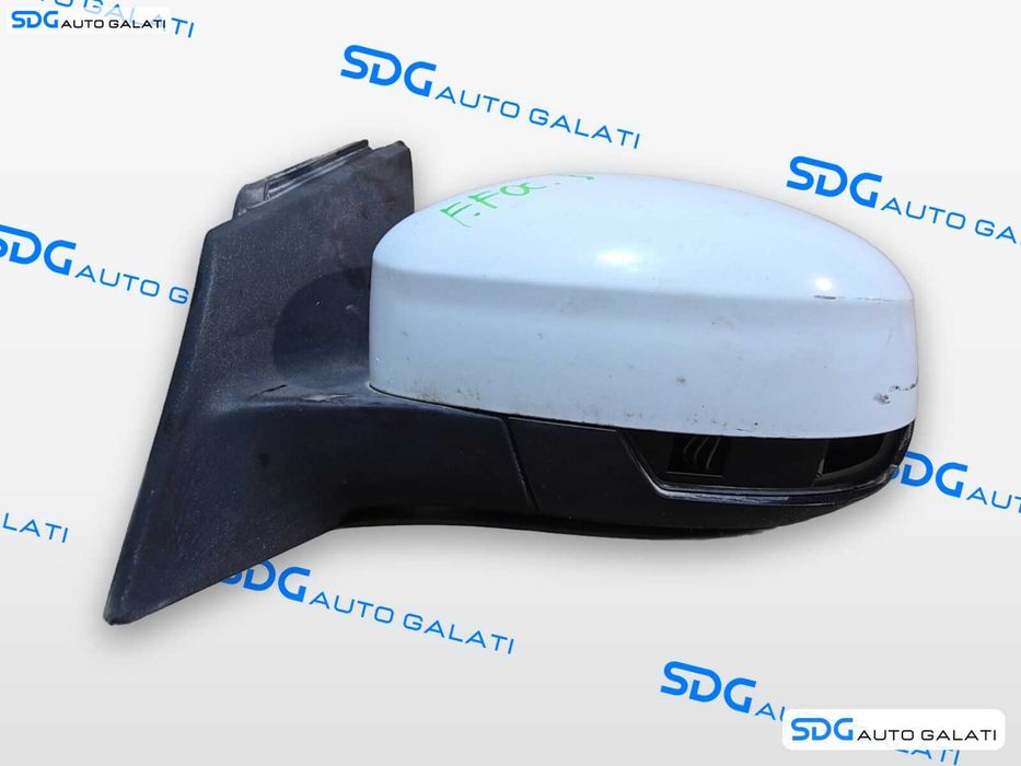 Oglinda Retrovizoare Exterioara Stanga Electrica Ford Focus 3 2010 - 2018 (Rama Sparta, Semnalizare Lipsa) [LN1793]