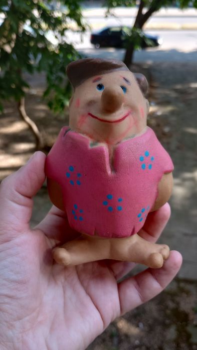 Фред и Барни гумени играчки от 80- те