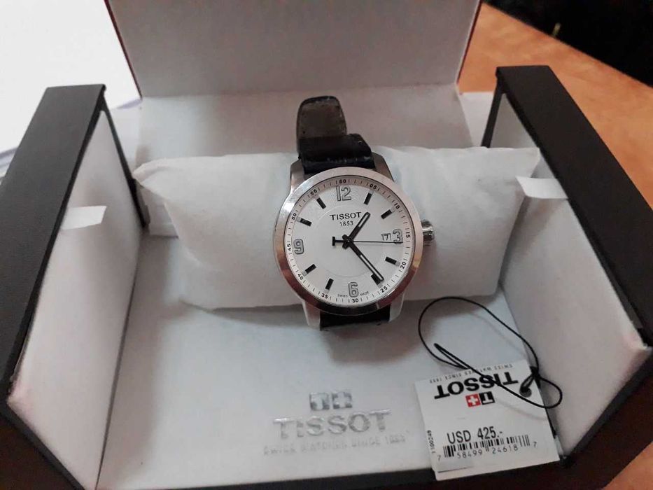 Оригинальные, Мужские швейцарские кварцевые часы TISSOT