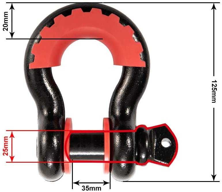 Ochete offroad 4,75T 3/4 cu protectie