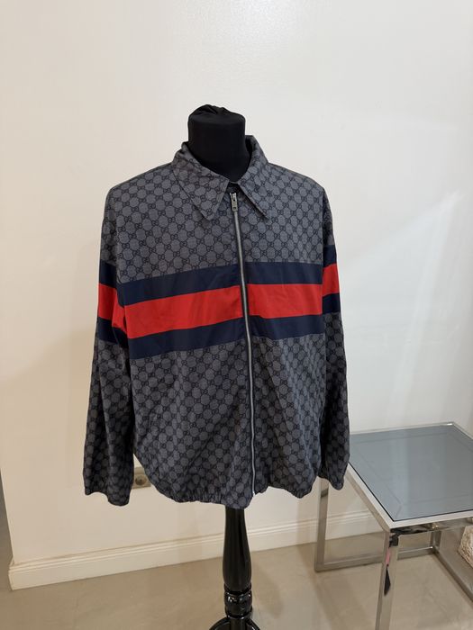 Geacă Gucci Monogram GG cu fermoar – model unisex
