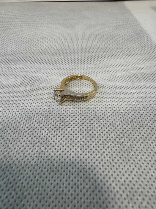 (Ag41) Inel aur, 14K B5812.1 - Certificat de garanție!