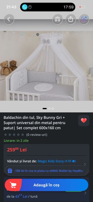 Baldachin unisex patut bebe160*600