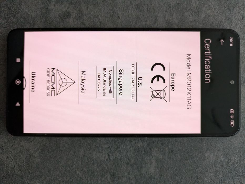 Xiaomi Poco F3 Arctic White