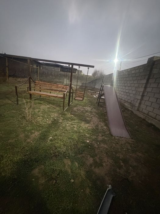 Качелья с горкой качелья горка