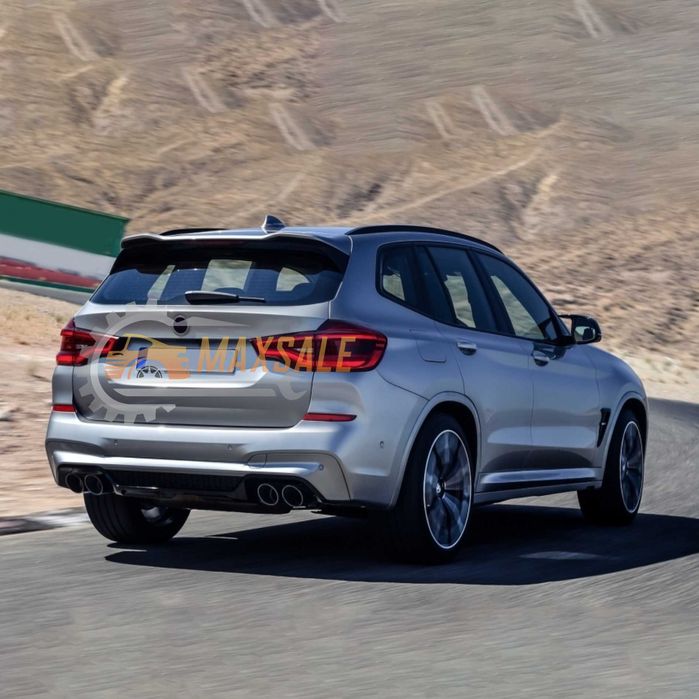 Спойлер BMW X3 G01 (2018+), черен гланц  Нови спорт м техник