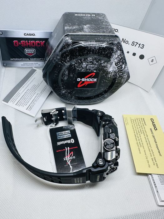 *Чисто Нов* Casio G-Shock GWG-B1000-1AЕR Mudmaster *Triple Black*