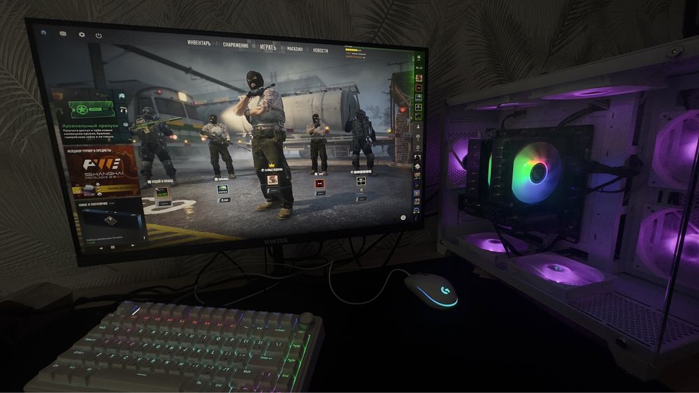 Мощный игровой компьютер rtx4060