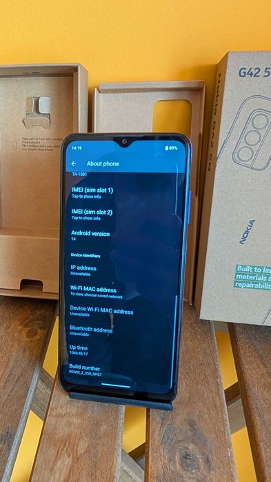 Nokia G42 5G 6GB/128GB с гаранция