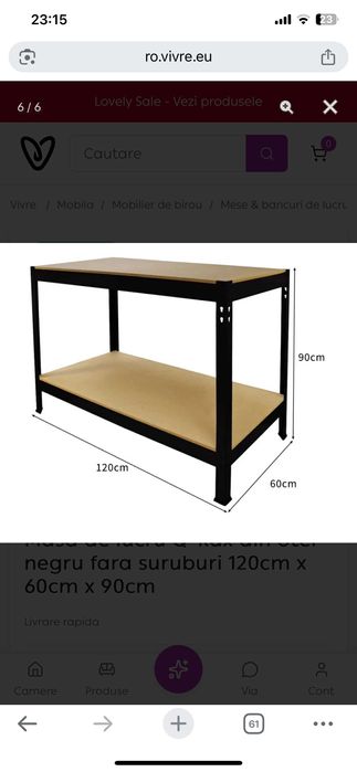 Banc de lucru / masa de lucru