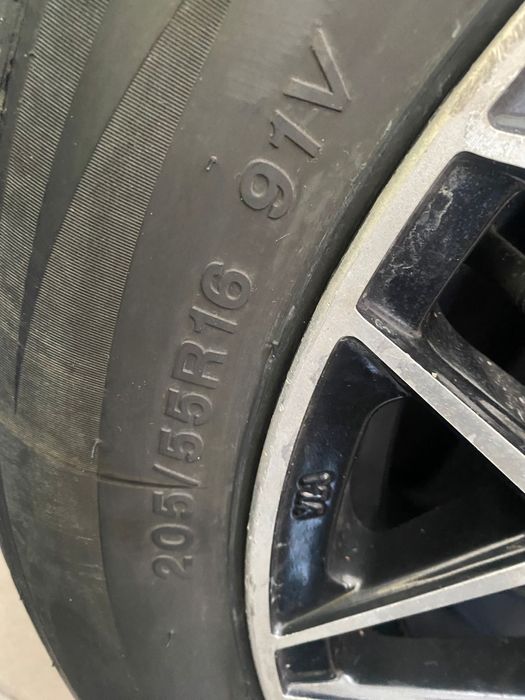 Продам диски vossen с резиной р16