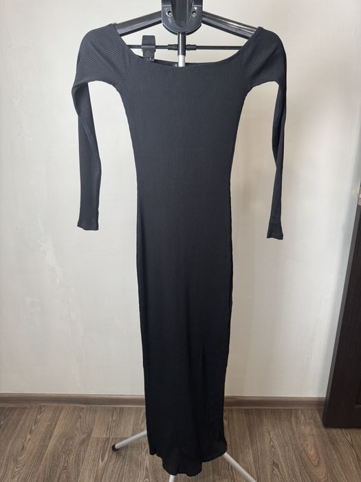 Платье лапша миди