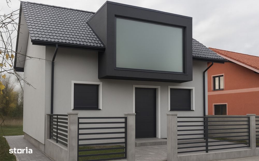 Casa moderna -aflata in stadiu de executie 124 m² utili