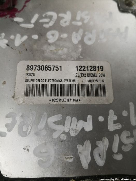 Calculator Ecu Opel Astra G Hatchback (F48_, F08_, T98) [ 1998 - 2009