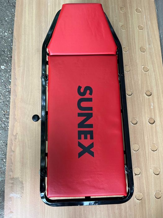 Scaun mobil pentru atelier auto SUNEX, reglaj cap, 360 grade