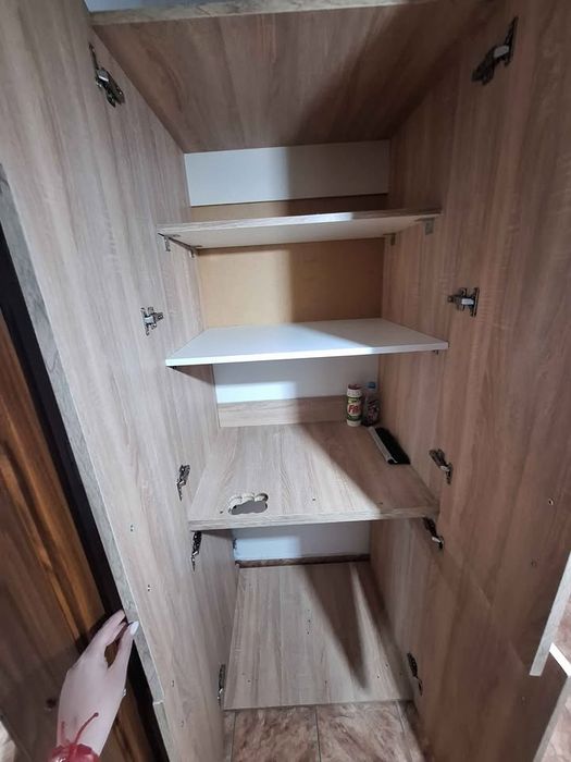 Dulap mascare mașină de spălat 80x210 cm - Balamale Hafele Soft-Close