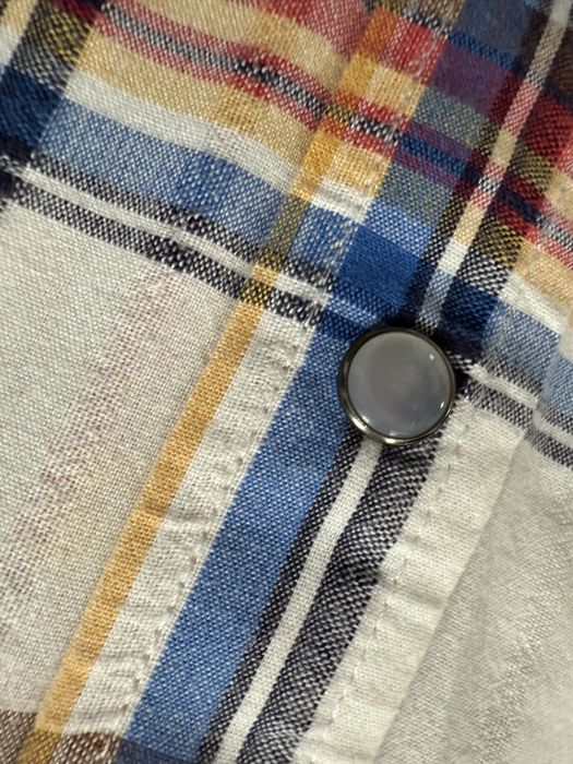 Camasa LEE Maneca Scurta Carouri Stil Western Barbati | Marime M