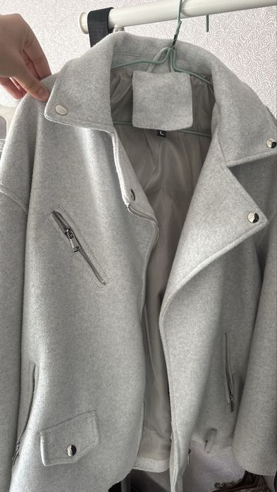 Продается серый тренч осень/весна