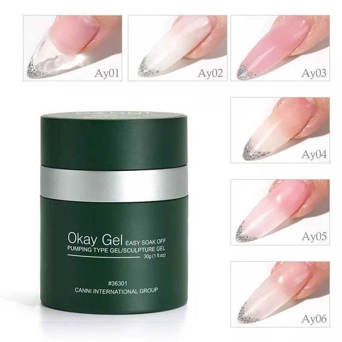 30гр. Canni Изграждащ гел OKAY – Sculpturing Gel 30 гр.