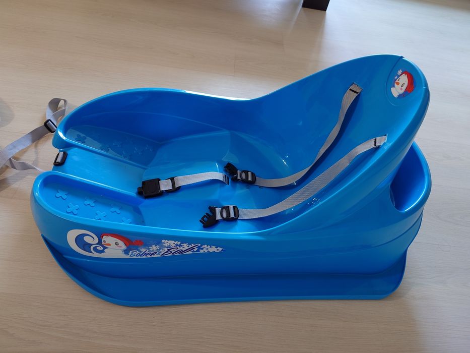 Бебешка шейна синя