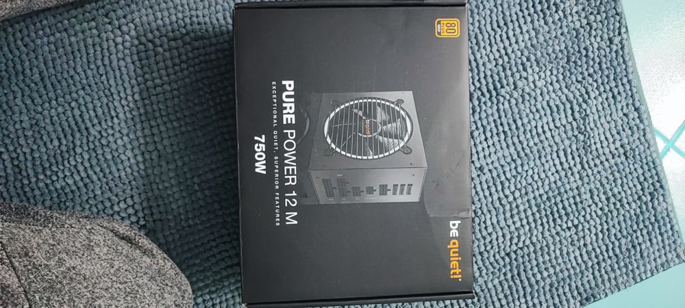 Sursa PC be quiet! Pure Power 12 M - 750W - 80+Gold  - NOUĂ SIGILATĂ