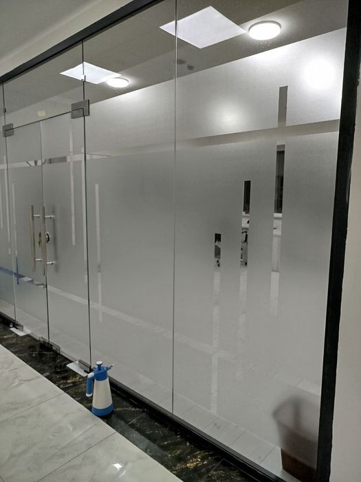 Матовая пленка для окан любая сложность декоративные пленки тонировка