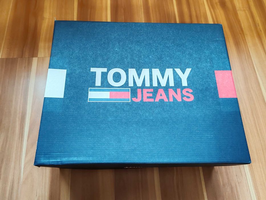 TOMMY JEANS Боти с връзки