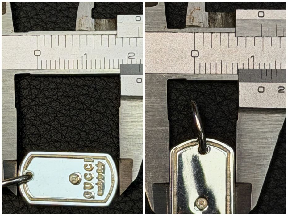 Оригинална сребърна плочка silver GUCCI italy чисто нова 925 сребро
