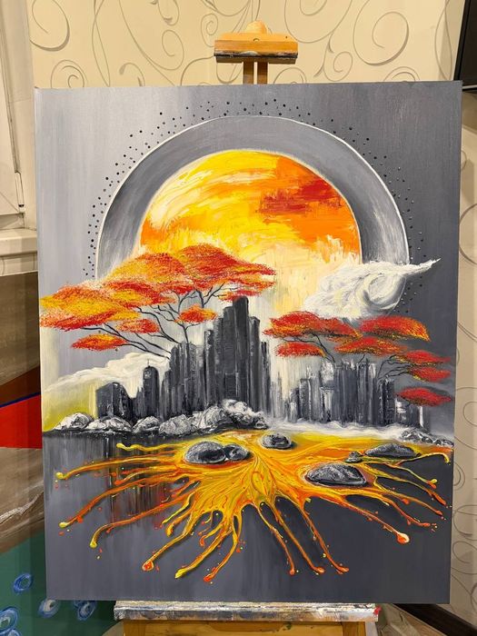 Интерьерная Картина в наличии 80х100 из лучших материалов.