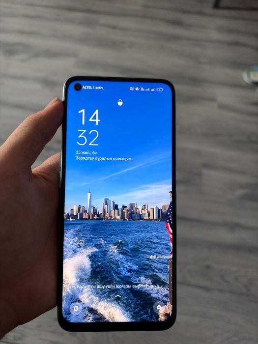 Oppo A96 көк цвет