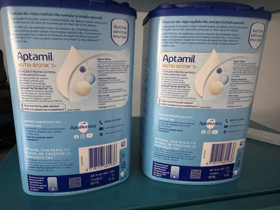 Aptamil nutribiotik 3+