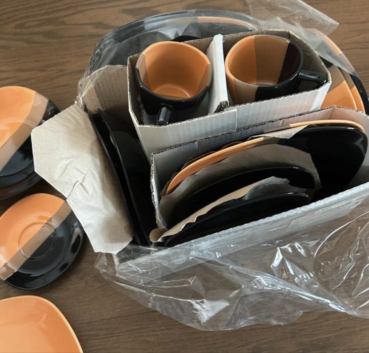 Set nou menaj 30 piese-  ceramica Romania de 6 persoane, 30 piese